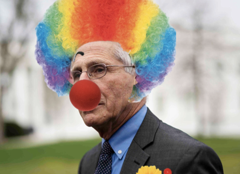 fauci the clown